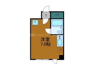 鶴橋駅 徒歩5分 4階の物件間取画像